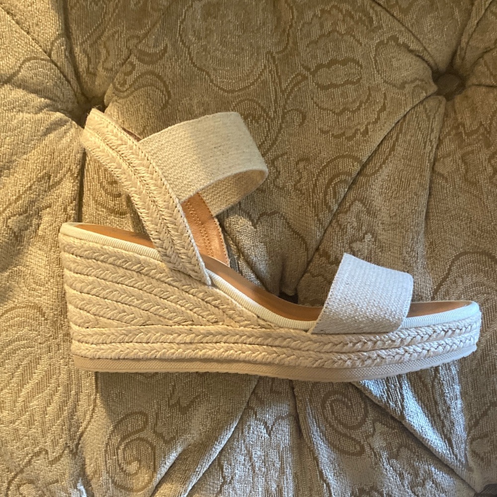 MIA Natural Wedge Sandals